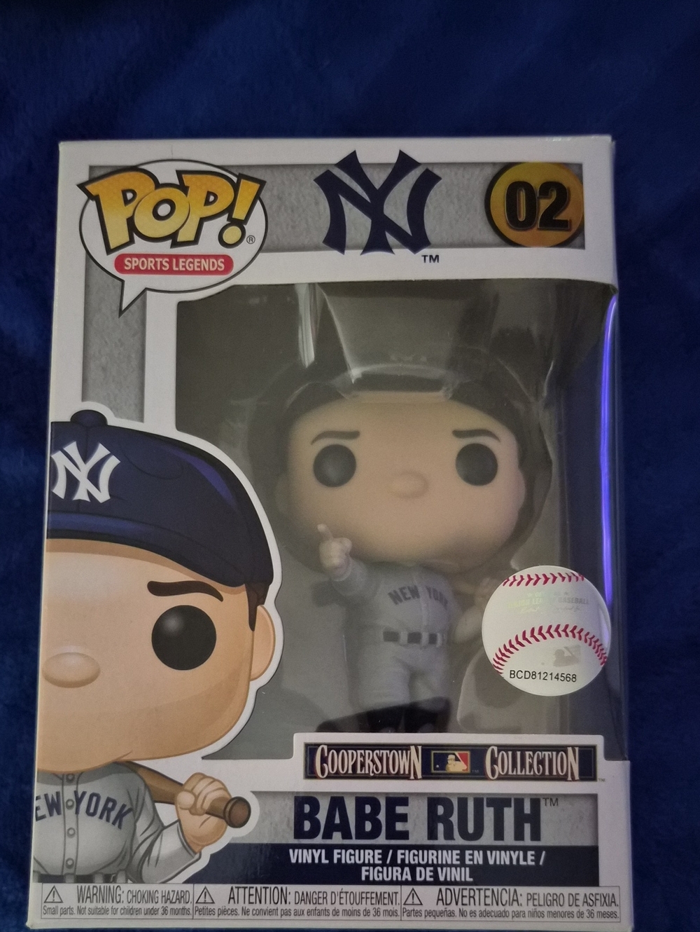 Funko Pop! Babe Ruth in Box